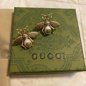 *NEW GUCCI BEE EARRINGS